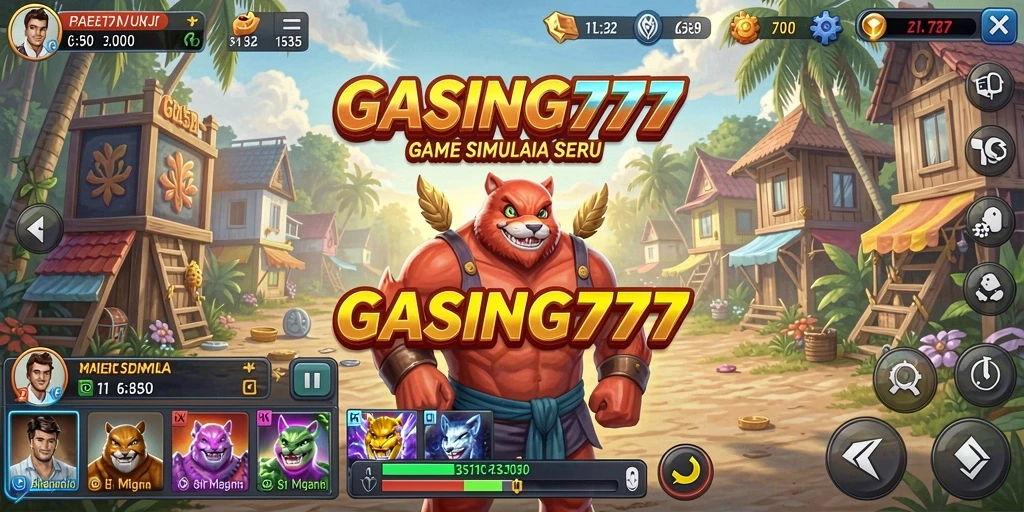 Screenshot utama GASING777 menampilkan gameplay menarik dengan grafis menawan.
