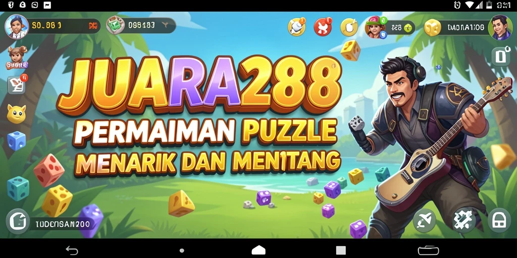Tangkapan layar gameplay JUARA288 menampilkan tantangan Puzzle yang seru.