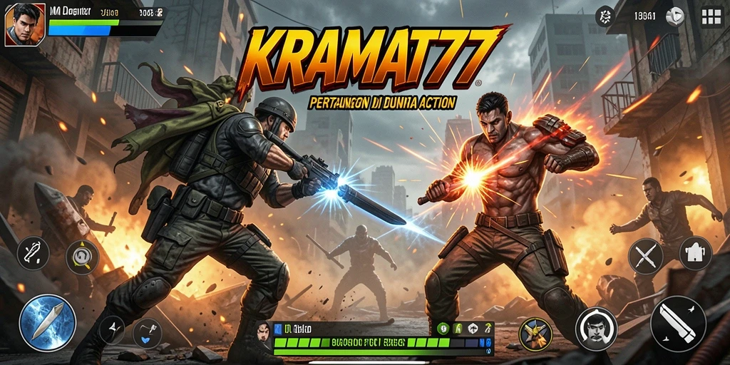 Gameplay KRAMAT77 penuh aksi dan menegangkan.
