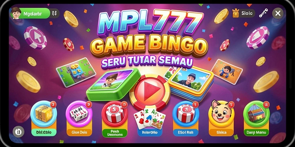 Gameplay seru dan interaktif dari MPL777 Bingo.
