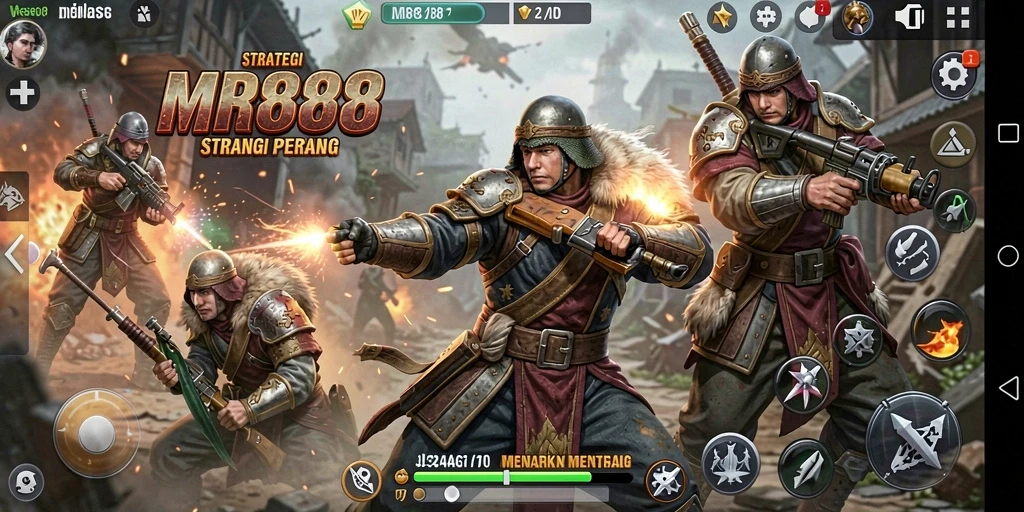 Gameplay menarik dari MR888 menunjukkan aksi strategi yang mendebarkan.