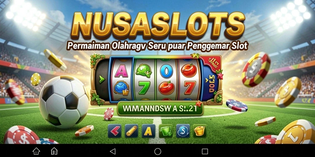 Tampilan menarik dari gameplay olahraga NUSASLOTS yang menggugah selera.