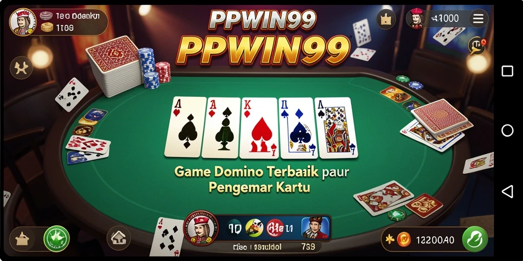 Tampilan gameplay Domino yang menarik dengan grafis berkualitas tinggi.