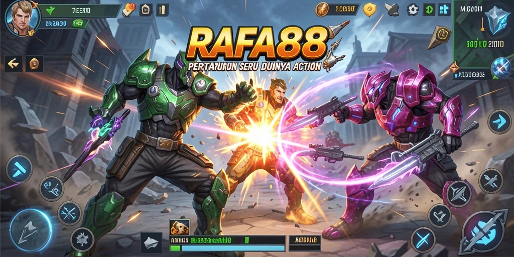 Gameplay RAFA88 yang mendebarkan dan penuh aksi.