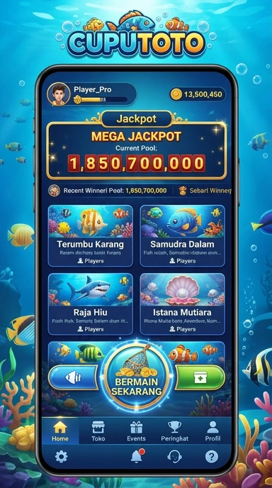 Antarmuka pengguna yang intuitif di Cuputoto